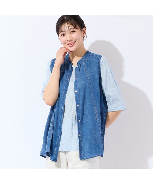 missel / ミゼール カットソー | 【洗える・日本製・L～4Lサイズ】コットンジャカードカットソー | 詳細16