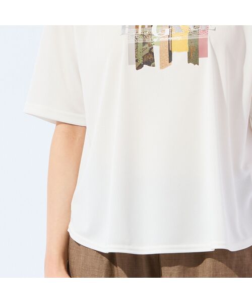 missel / ミゼール カットソー | 【洗える・3Lサイズあり】eleganceプリントTシャツ | 詳細3