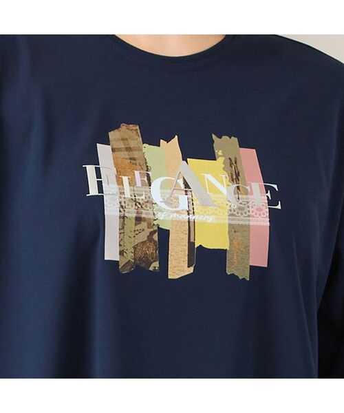 missel / ミゼール カットソー | 【洗える・3Lサイズあり】eleganceプリントTシャツ | 詳細8