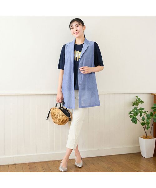 missel / ミゼール カットソー | 【洗える・3Lサイズあり】eleganceプリントTシャツ | 詳細11