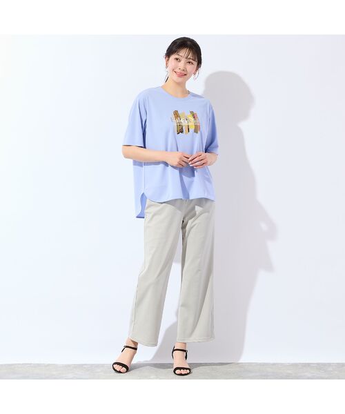 missel / ミゼール カットソー | 【洗える・3Lサイズあり】eleganceプリントTシャツ | 詳細15