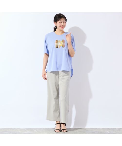 missel / ミゼール カットソー | 【洗える・3Lサイズあり】eleganceプリントTシャツ | 詳細16