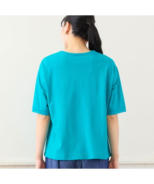 missel / ミゼール カットソー | 【洗える・日本製・L~4Lサイズ】フルーツ刺繍Tシャツ | 詳細11