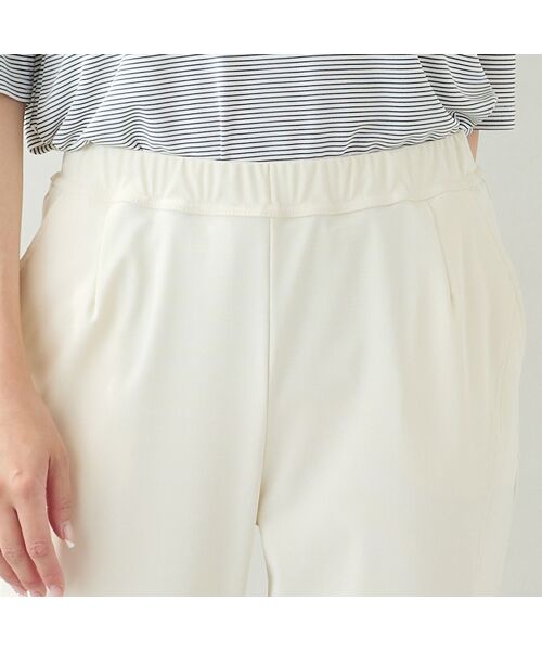 missel / ミゼール ショート・ハーフ・半端丈パンツ | 【洗える・接触冷感・L~4Lサイズ】クールタッチクロップドパンツ | 詳細3