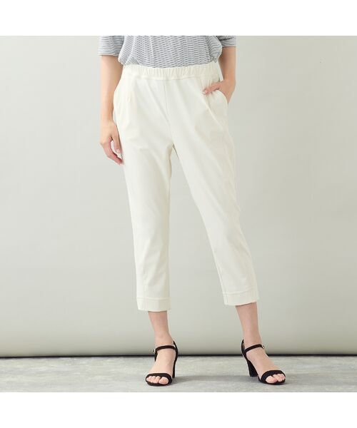 missel / ミゼール ショート・ハーフ・半端丈パンツ | 【洗える・接触冷感・L~4Lサイズ】クールタッチクロップドパンツ | 詳細4