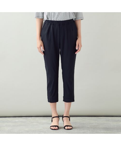 missel / ミゼール ショート・ハーフ・半端丈パンツ | 【洗える・接触冷感・L~4Lサイズ】クールタッチクロップドパンツ | 詳細10