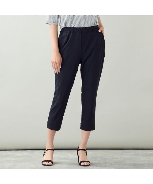 missel / ミゼール ショート・ハーフ・半端丈パンツ | 【洗える・接触冷感・L~4Lサイズ】クールタッチクロップドパンツ | 詳細11