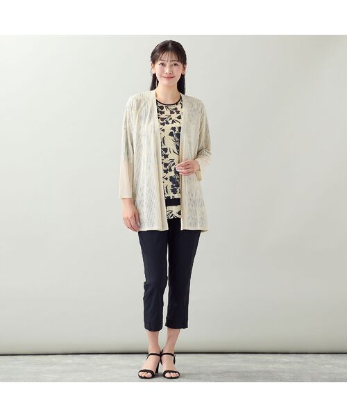 missel / ミゼール ショート・ハーフ・半端丈パンツ | 【洗える・接触冷感・L~4Lサイズ】クールタッチクロップドパンツ | 詳細17