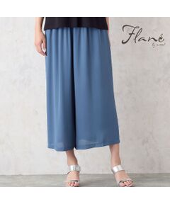 missel / ミゼール その他パンツ | 【洗える・3Lサイズあり】ドライジョーゼットフレアパンツ