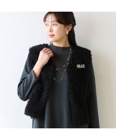 missel / ミゼール ベスト | 【毎年人気・3Lサイズあり】ふわふわフェイクファーベスト