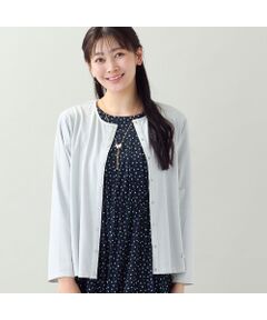 missel / ミゼール カーディガン・ボレロ | 【洗える・L～3Lサイズ】シャイニーカーディガン
