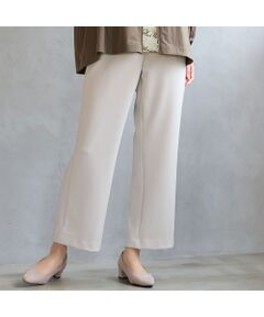 missel / ミゼール その他パンツ | 【洗える・快適ストレッチ・日本製・L～4L】イージーセミワイドストレートパンツ