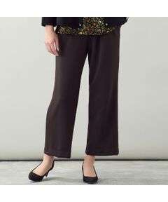 missel / ミゼール その他パンツ | 【洗える・快適ストレッチ・日本製・L～4L】イージーセミワイドストレートパンツ
