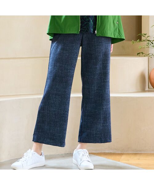 missel / ミゼール その他パンツ | 【洗える・快適ストレッチ・日本製・L~4L】イージーセミワイドストレートパンツ | 詳細10