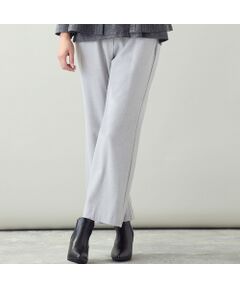 missel / ミゼール その他パンツ | 【洗える・美脚シルエット・L～4Lサイズ】サーモサキソニーセミフレアパンツ