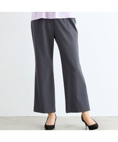 missel / ミゼール その他パンツ | 【洗える・美脚シルエット・L～4Lサイズ】サーモサキソニーセミフレアパンツ