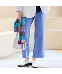 missel / ミゼール その他パンツ | 【洗える・美脚シルエット・L～4Lサイズ】サーモサキソニーセミフレアパンツ
