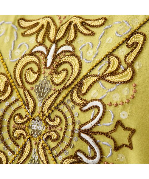 missel / ミゼール カットソー | 【洗える・吸湿発熱素材・日本製・3Lサイズあり】PRINK刺繍カットソー | 詳細14