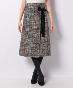 スパンコールツィード スカート