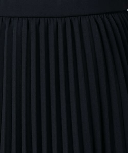 MISS J / ミス ジェイ ミニ・ひざ丈スカート | ストレッチジョーゼット プリーツスカート | 詳細5