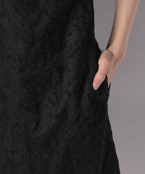 MISS J / ミス ジェイ ミニ丈・ひざ丈ワンピース | コットンフラワー刺繍ドレス | 詳細6