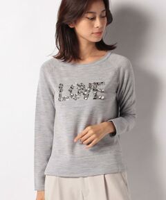 SPIRITO 「LOVE」ロゴニットセーター