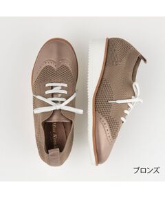 Miss Kyouko / ミスキョウコ スニーカー | Miss Kyouko 4E ウイングチップニットシューズ