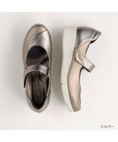 Miss Kyouko / ミスキョウコ フラットシューズ | Miss Kyouko 4E 切り換えストラップシューズ