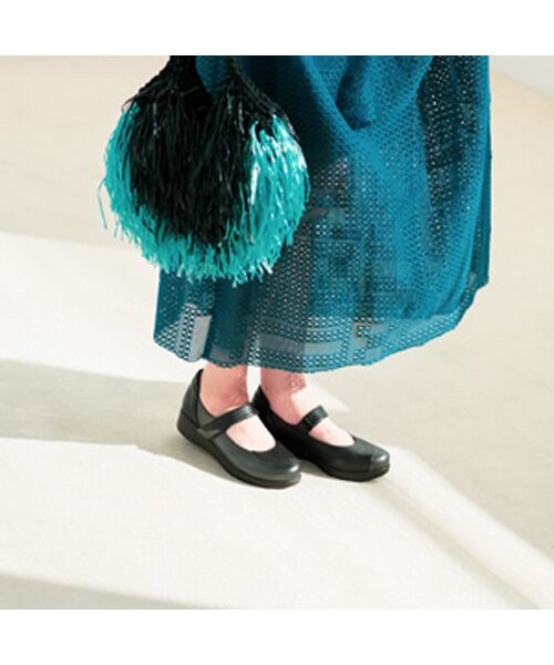 Miss Kyouko / ミスキョウコ フラットシューズ | Miss Kyouko 4E 切り換えストラップシューズ | 詳細2