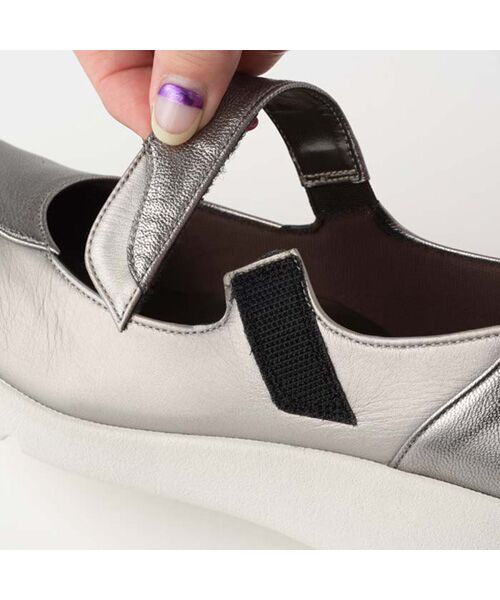 Miss Kyouko / ミスキョウコ フラットシューズ | Miss Kyouko 4E 切り換えストラップシューズ | 詳細5