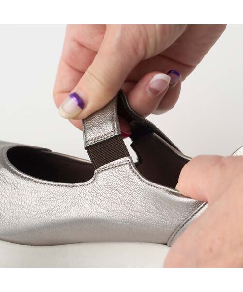 Miss Kyouko / ミスキョウコ フラットシューズ | Miss Kyouko 4E 切り換えストラップシューズ | 詳細6