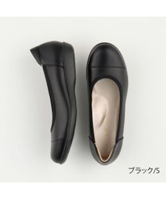 Miss Kyouko / ミスキョウコ フラットシューズ | Miss Kyouko 4E 軽量エナメルコンビフラットシューズ