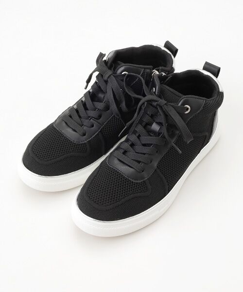 W-B-M 4E撥水ニットハイカットスニーカー （スニーカー）｜Miss