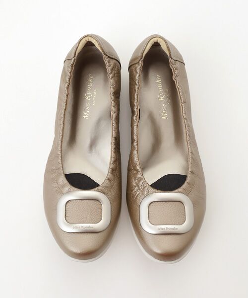 Miss Kyouko / ミスキョウコ バレエシューズ | Miss Kyouko  4E バックルバレエシューズ | 詳細1