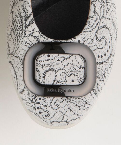 Miss Kyouko / ミスキョウコ バレエシューズ | Miss Kyouko  4E バックルバレエシューズ(PT) | 詳細2