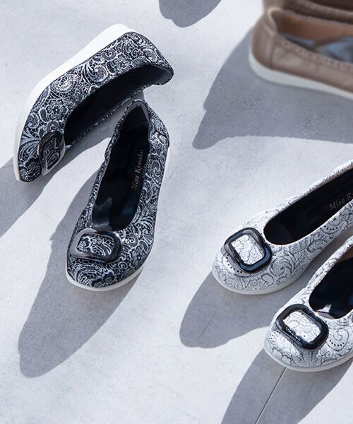 Miss Kyouko / ミスキョウコ バレエシューズ | Miss Kyouko  4E バックルバレエシューズ(PT) | 詳細12