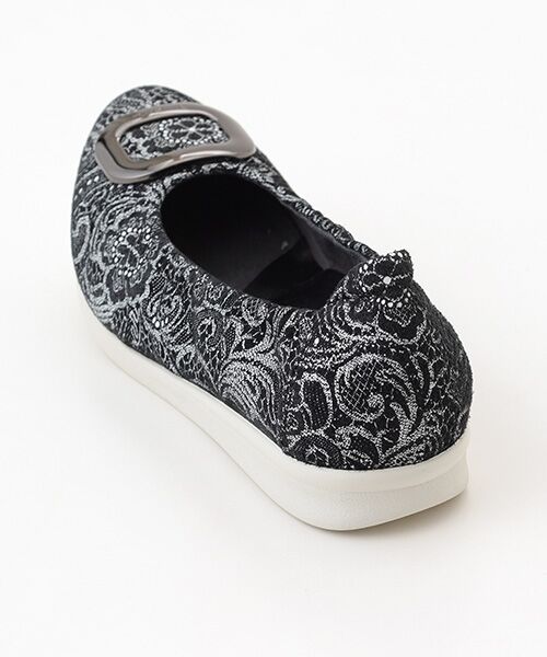 Miss Kyouko / ミスキョウコ バレエシューズ | Miss Kyouko  4E バックルバレエシューズ(PT) | 詳細8