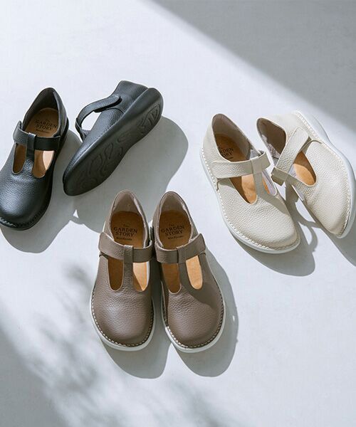 Miss Kyouko / ミスキョウコ フラットシューズ | the GARDEN STORY 4E Tストラップシューズ | 詳細2