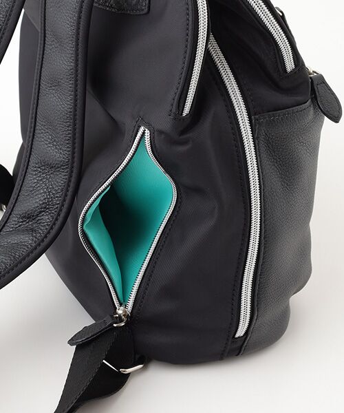 Miss Kyouko / ミスキョウコ リュック・バックパック | Miss Kyouko  3層収納ラウンドリュックサック | 詳細10