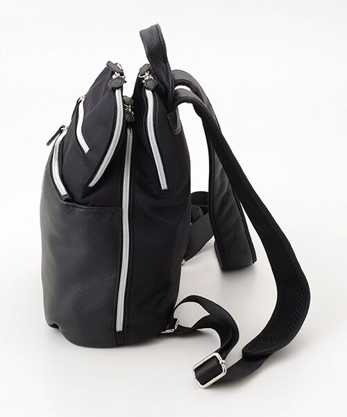 Miss Kyouko / ミスキョウコ リュック・バックパック | Miss Kyouko  3層収納ラウンドリュックサック | 詳細2