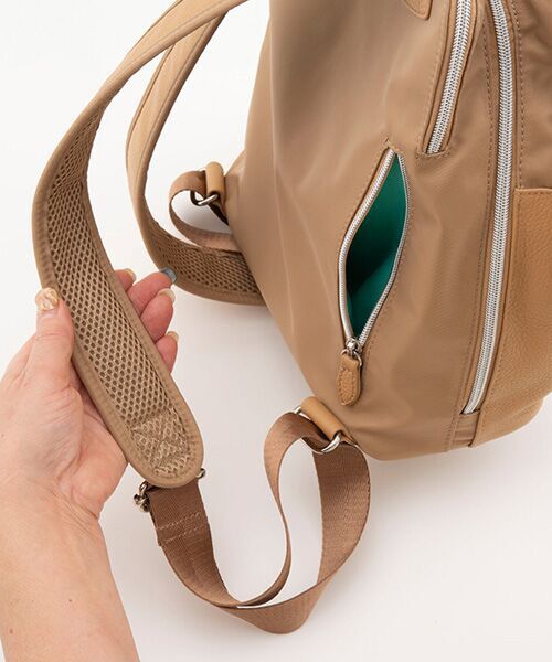 Miss Kyouko / ミスキョウコ リュック・バックパック | Miss Kyouko  3層収納ラウンドリュックサック | 詳細16