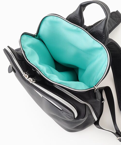 Miss Kyouko / ミスキョウコ リュック・バックパック | Miss Kyouko  3層収納ラウンドリュックサック | 詳細7