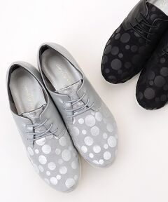 Miss Kyouko / ミスキョウコ フラットシューズ | 『アウトレット対象商品』 ミスキョウコ ４Ｅ ゴム紐マニッシュシューズ（ＰＴ）