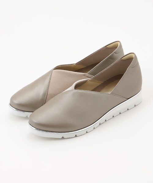 Miss Kyouko / ミスキョウコ フラットシューズ | Miss Kyouko 4E 撥水ストレッチコンビシューズ | 詳細1