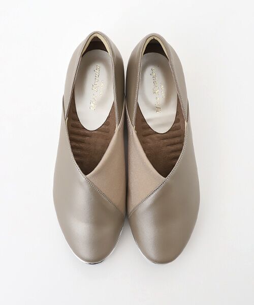 Miss Kyouko / ミスキョウコ フラットシューズ | Miss Kyouko 4E 撥水ストレッチコンビシューズ | 詳細2