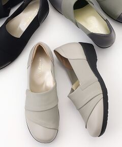 Miss Kyouko / ミスキョウコ フラットシューズ | Miss Kyouko 4E 撥水ストレッチスリッポン