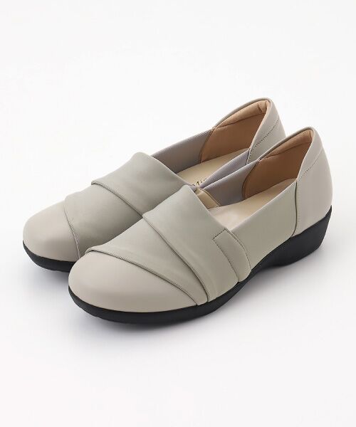 Miss Kyouko / ミスキョウコ フラットシューズ | Miss Kyouko 4E 撥水ストレッチスリッポン | 詳細1