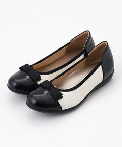 Miss Kyouko / ミスキョウコ バレエシューズ | Miss Kyouko 4E 撥水リボンバレエシューズ