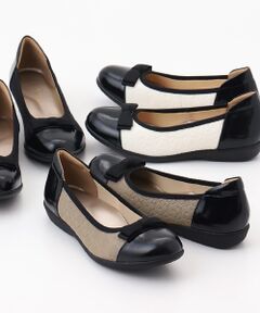 Miss Kyouko / ミスキョウコ バレエシューズ | Miss Kyouko 4E 撥水リボンバレエシューズ