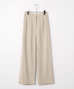 Miss Kyouko / ミスキョウコ スラックス・ドレスパンツ | レティッシュシャンブレーワイドパンツ